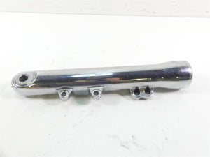 2009 Harley FXDL Dyna Low Rider Lower Left Chrome Tube -Read 46608-06B