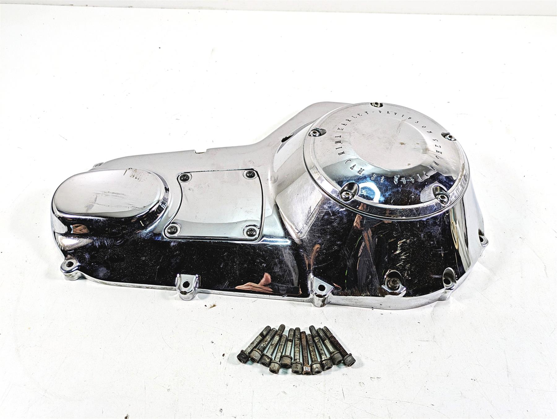 1999 Harley Touring FLHTC Electra Glide Outer Primary Drive Cover 60685-99 {{ shop.shopifyCountryName }} - Mototech271