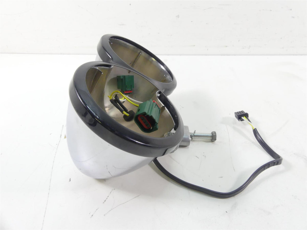 2014 Harley Dyna FXDF Fat Bob Headlight Head Light Lamp Bucket & Cover 67700167 {{ shop.shopifyCountryName }} - Mototech271