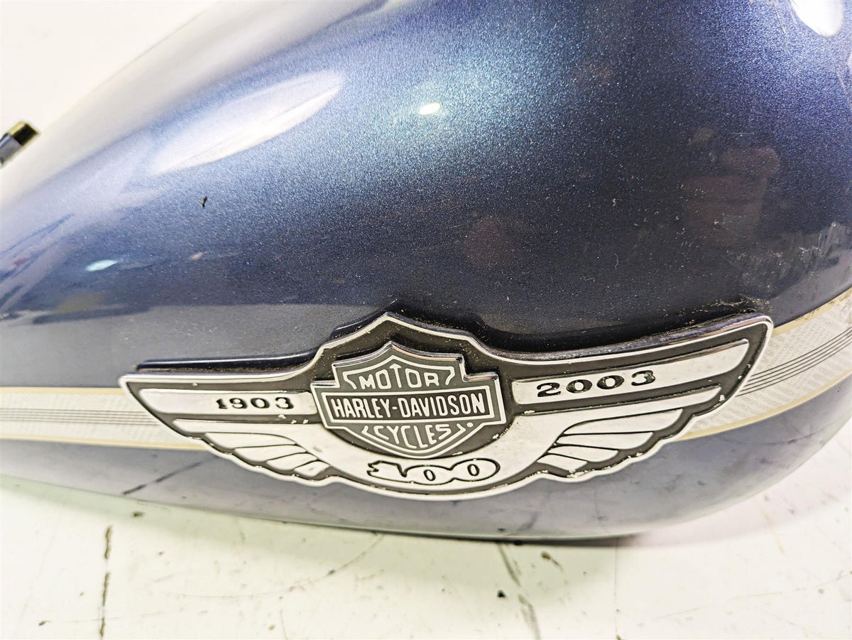 2003 Harley Touring FLHTCUI E-Glide 100th Fuel Tank Gunmetal Pearl Read 61356-03 {{ shop.shopifyCountryName }} - Mototech271