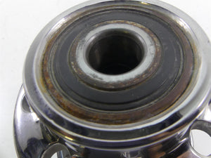 2004 Harley FXDWGI Dyna Wide Glide Front Chrome Spoke Wheel Hub 43671-05A