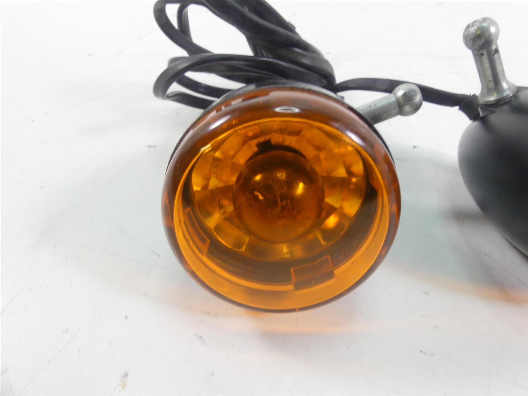 2007 Harley Sportster XL1200 Nightster Front Turn Signal Blinker Set 68972-00 {{ shop.shopifyCountryName }} - Mototech271