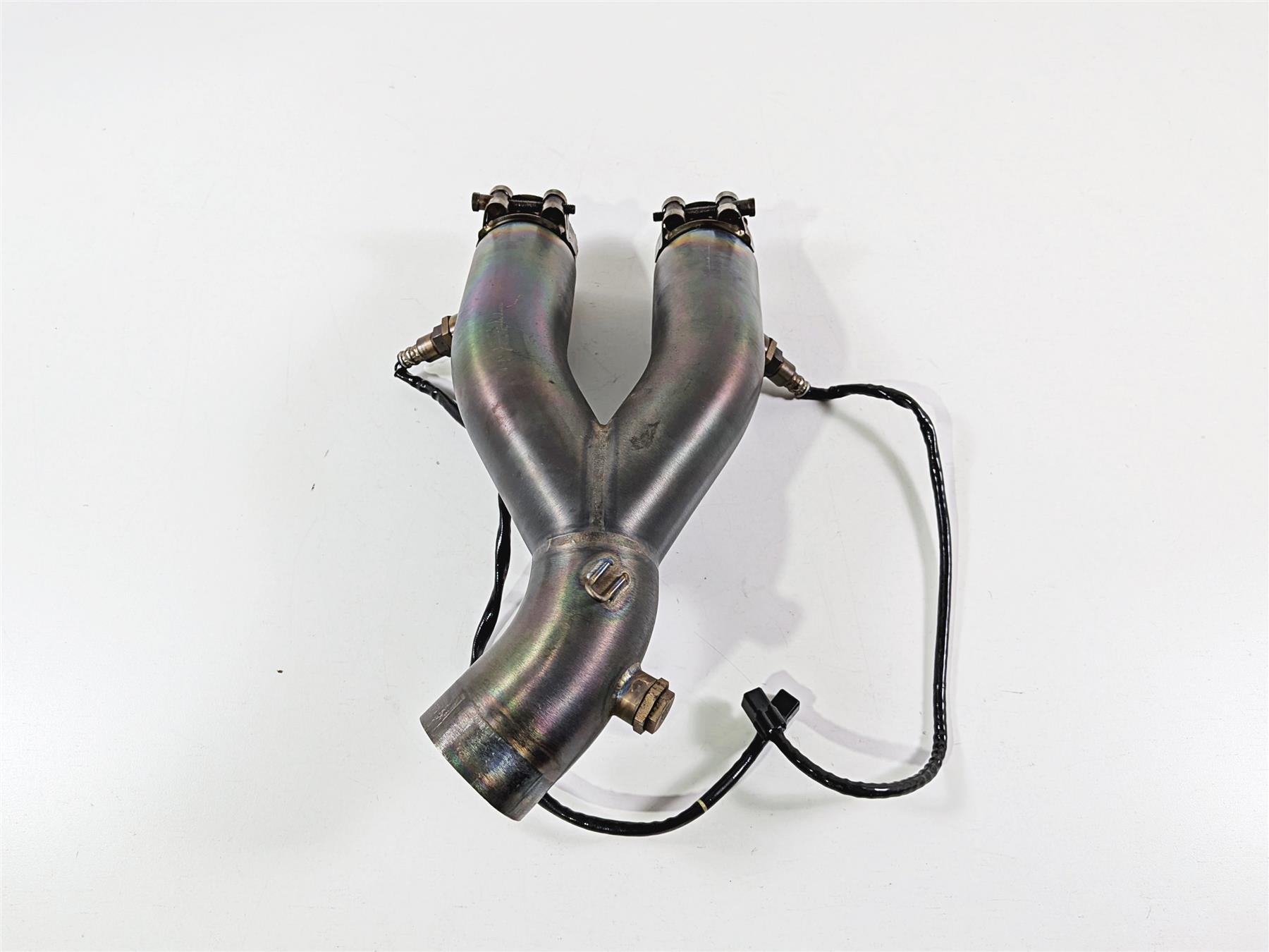 2016 Yamaha YZF R1 RN32 Titanium Aftermarket Y-Pipe Mid Section - READ {{ shop.shopifyCountryName }} - Mototech271