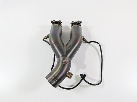2016 Yamaha YZF R1 RN32 Titanium Aftermarket Y-Pipe Mid Section - READ {{ shop.shopifyCountryName }} - Mototech271