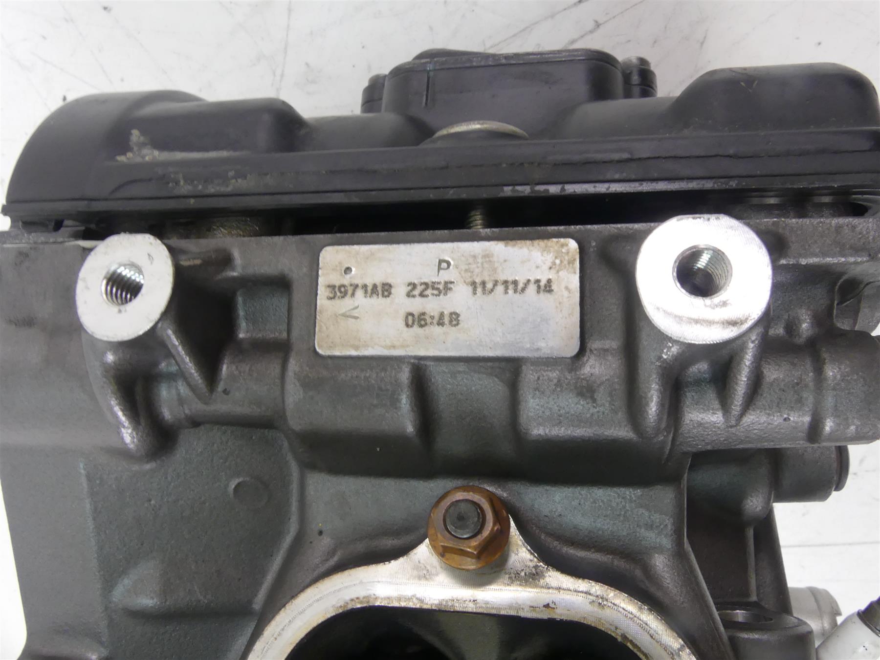 2015 Ducati Diavel Carbon Red Front Horizontal Cylinder Head - 12K 30123893AB {{ shop.shopifyCountryName }} - Mototech271