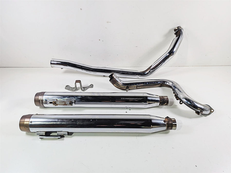 2000 Harley Touring FLHRCI Road King Rinehart True Duals Exhaust System 100-0202 {{ shop.shopifyCountryName }} - Mototech271