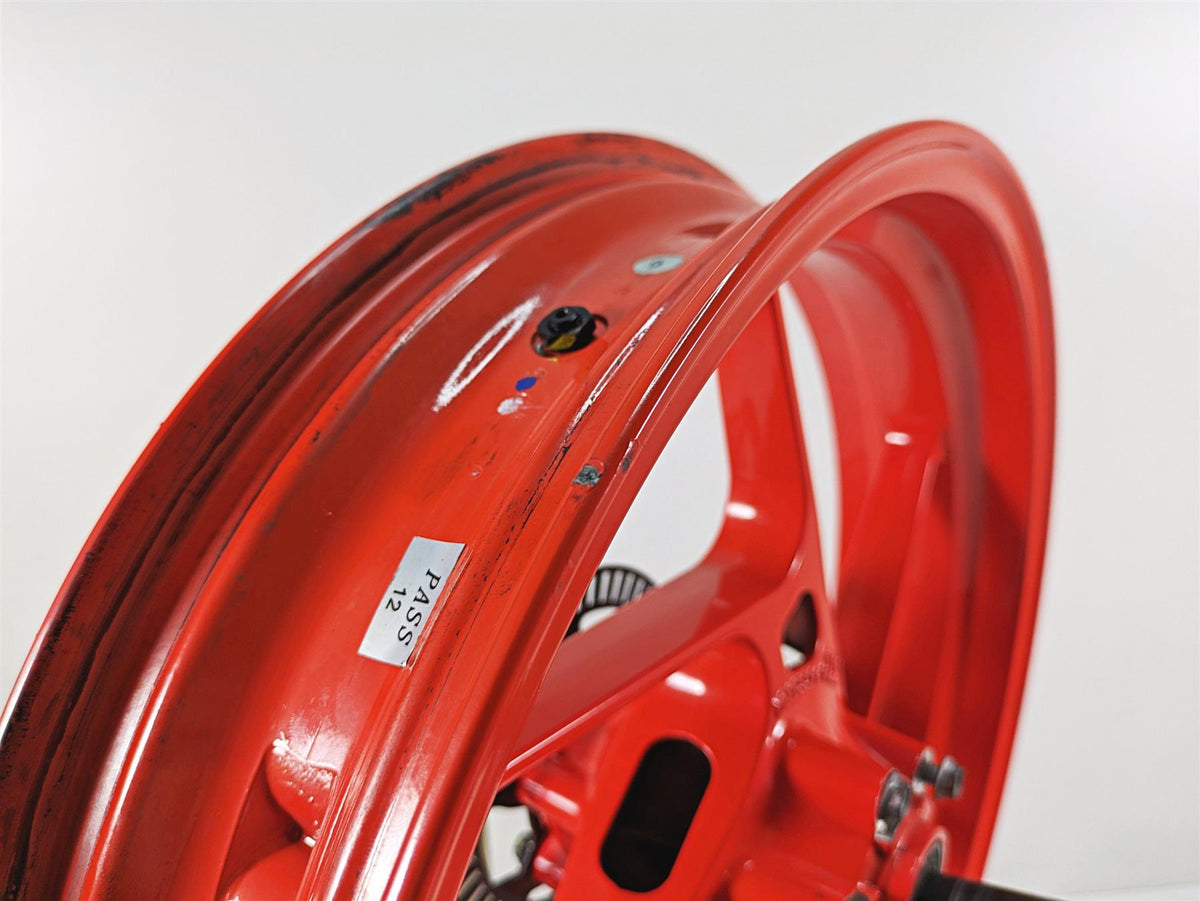 2021 Aprilia RS660 Straight 17x3.5 Front Wheel Rim 2B005585 {{ shop.shopifyCountryName }} - Mototech271