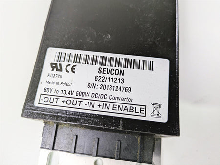 2016 Zero Motorcycles S 9.8 Dc Dc Converter 500W 80V 13.4V Sevcon 60-07190 {{ shop.shopifyCountryName }} - Mototech271