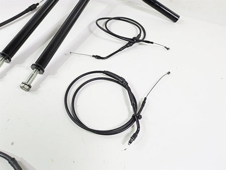 2015 Harley FXDF Dyna Fat Bob Handlebar Handle Bar 14" Tall & Cables {{ shop.shopifyCountryName }} - Mototech271