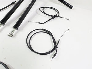 2015 Harley FXDF Dyna Fat Bob Handlebar Handle Bar 14" Tall & Cables