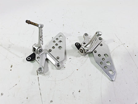 2008 Aprilia RSVR 1000 Factory Front Left Right Foot Peg Set AP8154069 AP8154070 {{ shop.shopifyCountryName }} - Mototech271