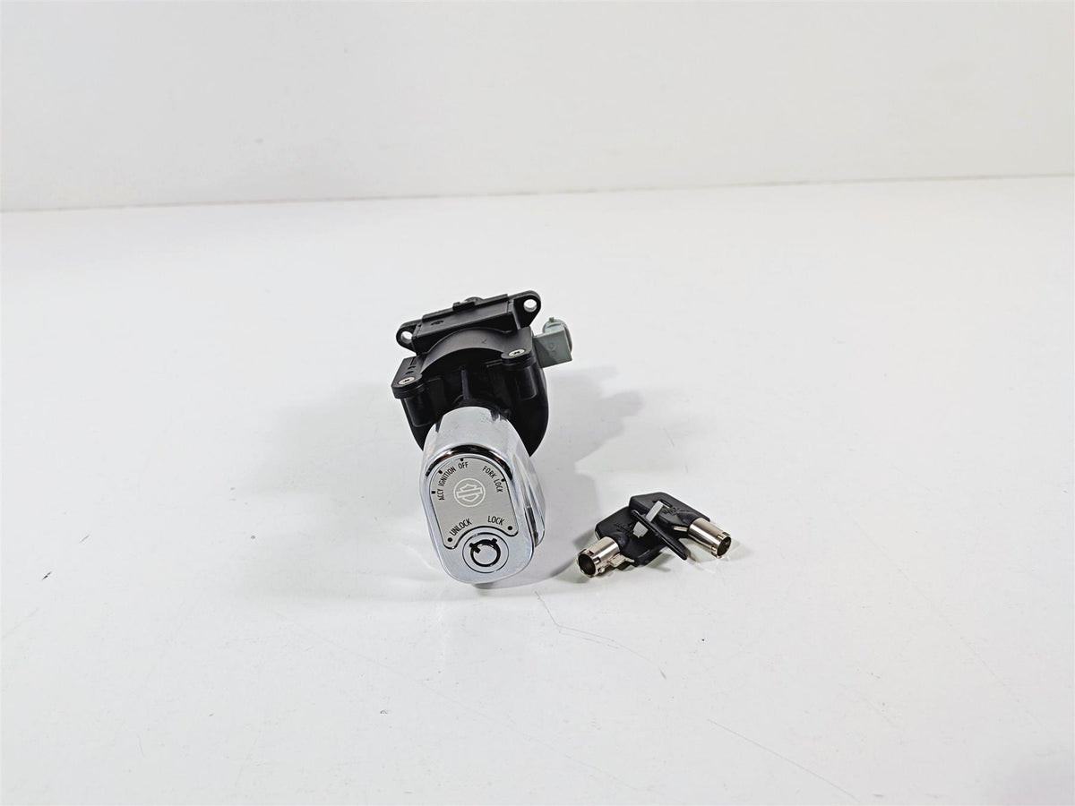 2017 Harley Touring FLHXS Street Glide Ignition Switch Key Set Chrome Knob 71400013B {{ shop.shopifyCountryName }} - Mototech271