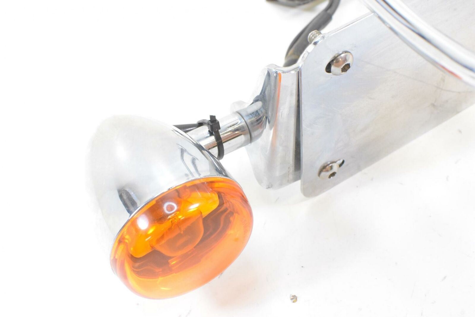 2006 Harley Sportster XL1200 C Rear Six Pack Rack Blinker Plate Holder Set {{ shop.shopifyCountryName }} - Mototech271