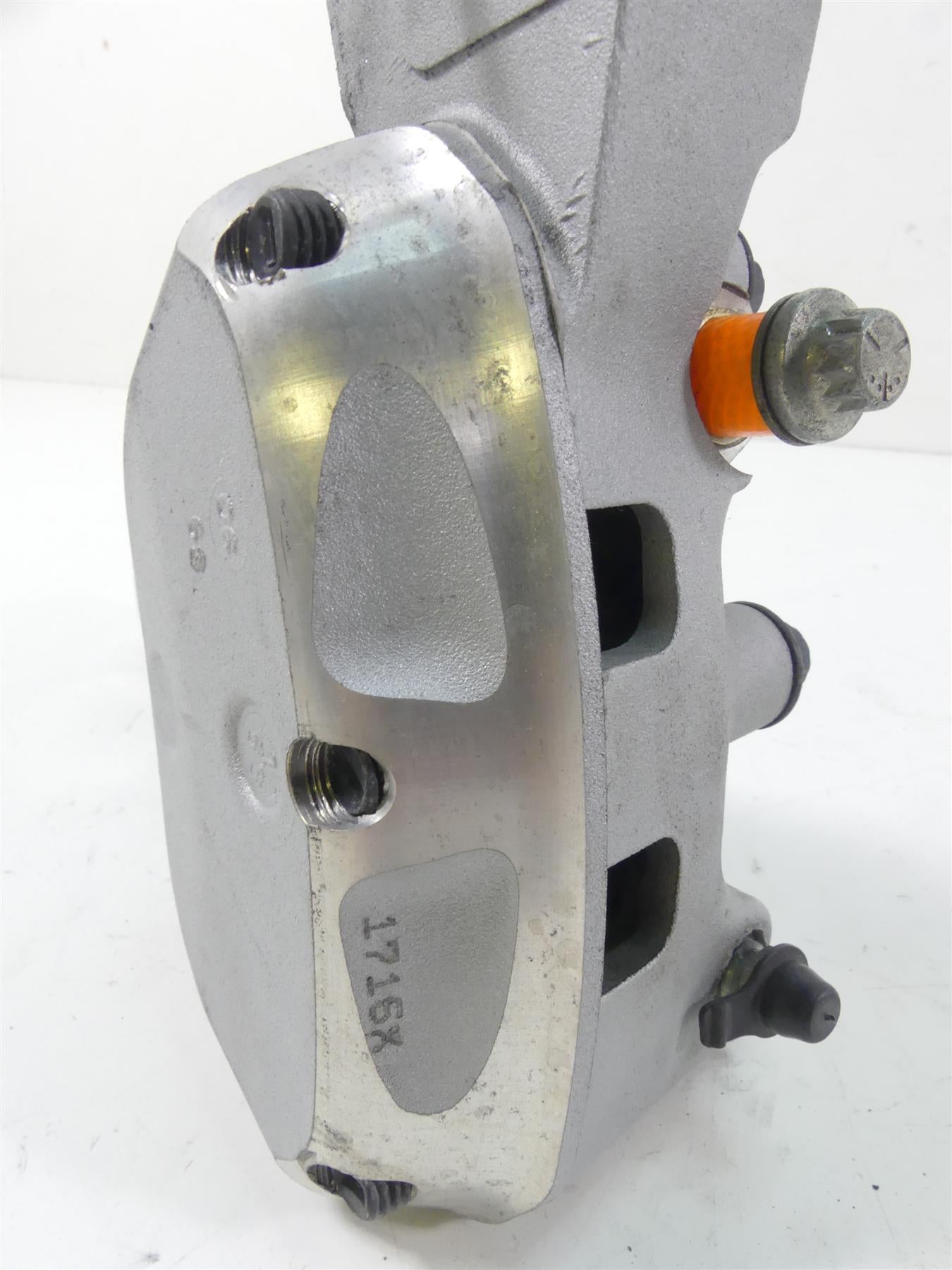 2007 Harley Touring FLHR SE CVO Road King Rear Brake Caliper + Mount 44595-07 {{ shop.shopifyCountryName }} - Mototech271