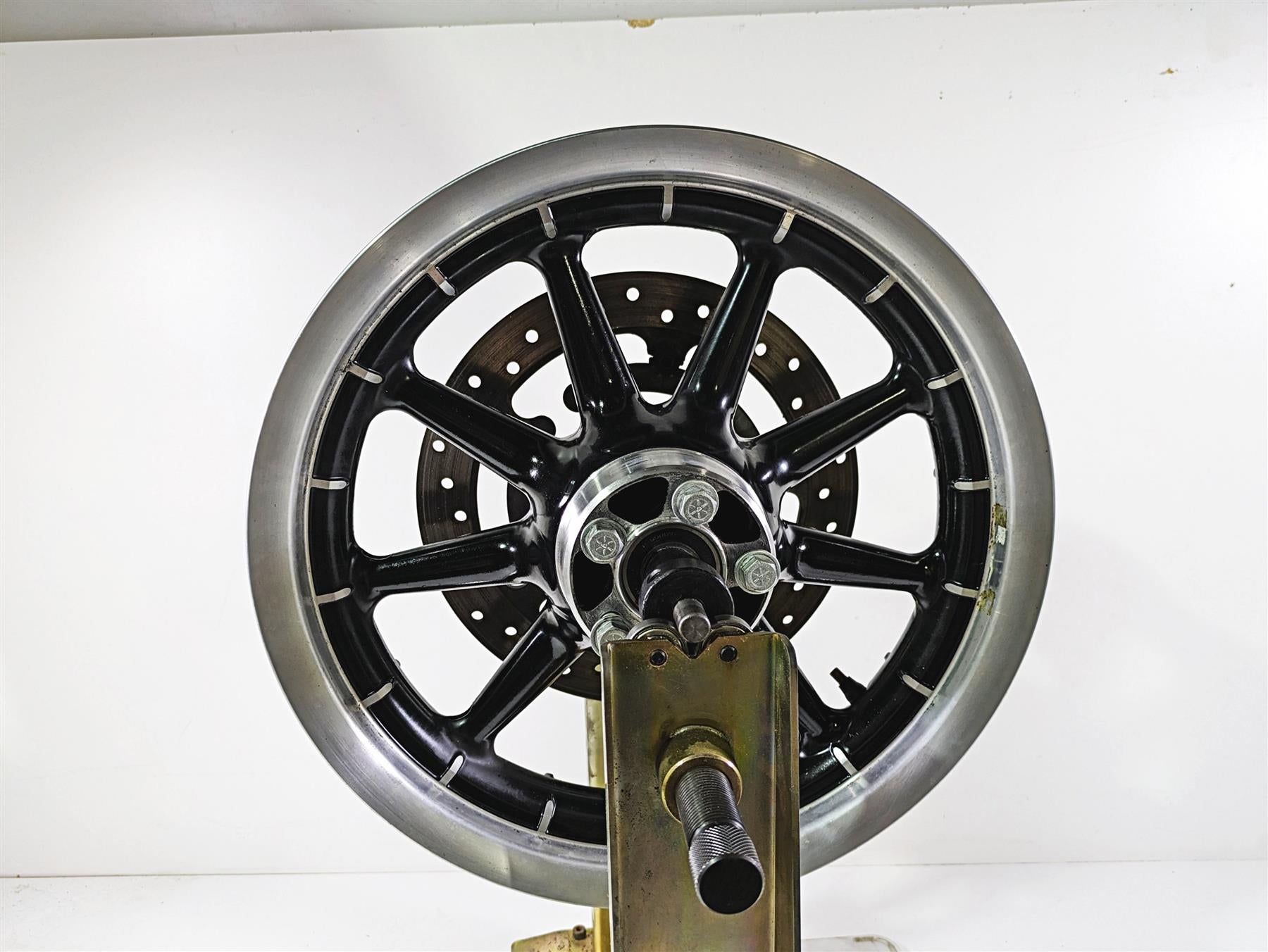 2008 Harley Touring FLHTCU E-Glide 105TH Rear Wheel Rim 9 Spoke 16x3 43402-00B {{ shop.shopifyCountryName }} - Mototech271