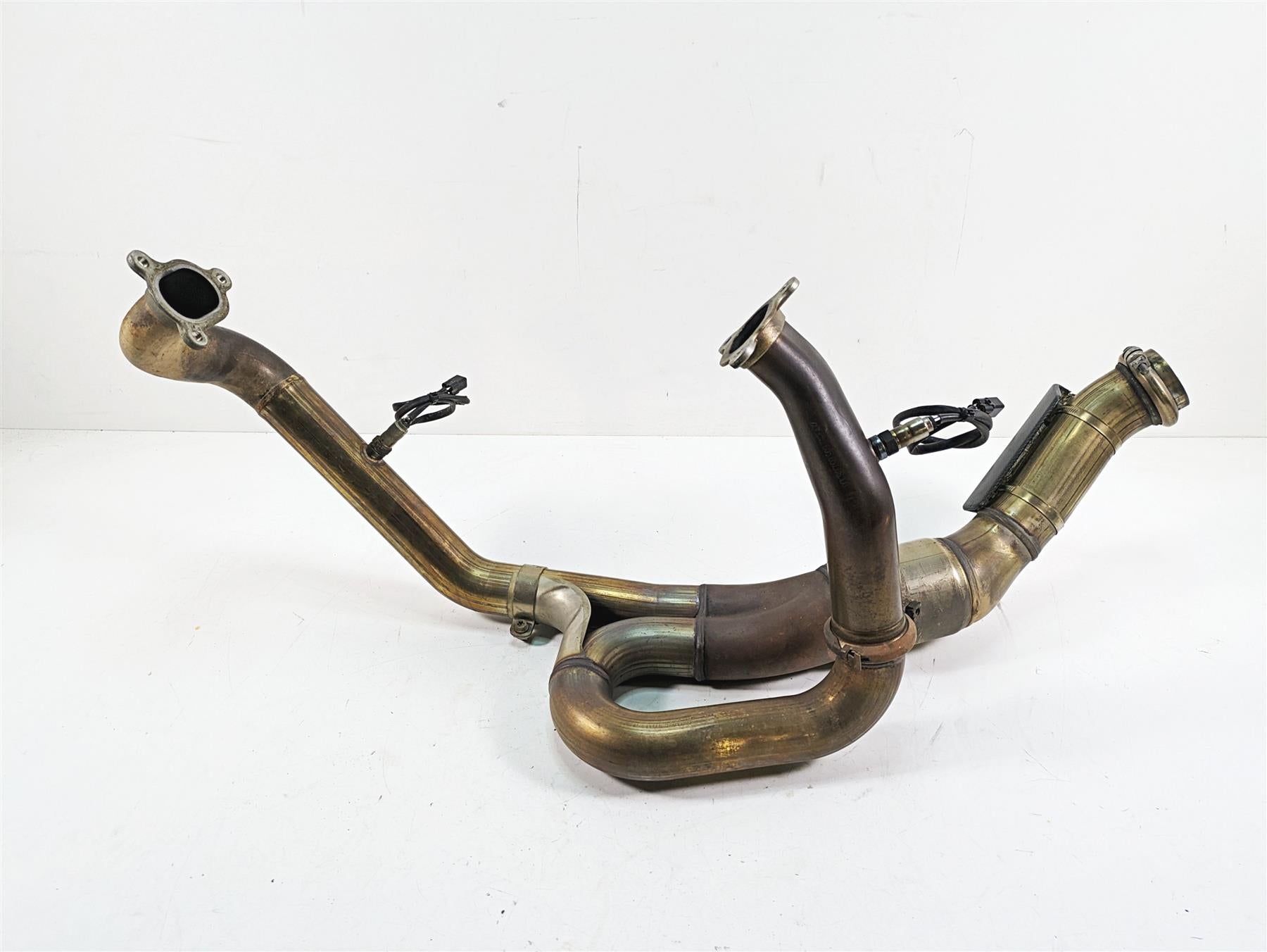 2018 KTM 1090 Adventure R Oem Exhaust Header Manifold Pipe Set 60705007100 {{ shop.shopifyCountryName }} - Mototech271
