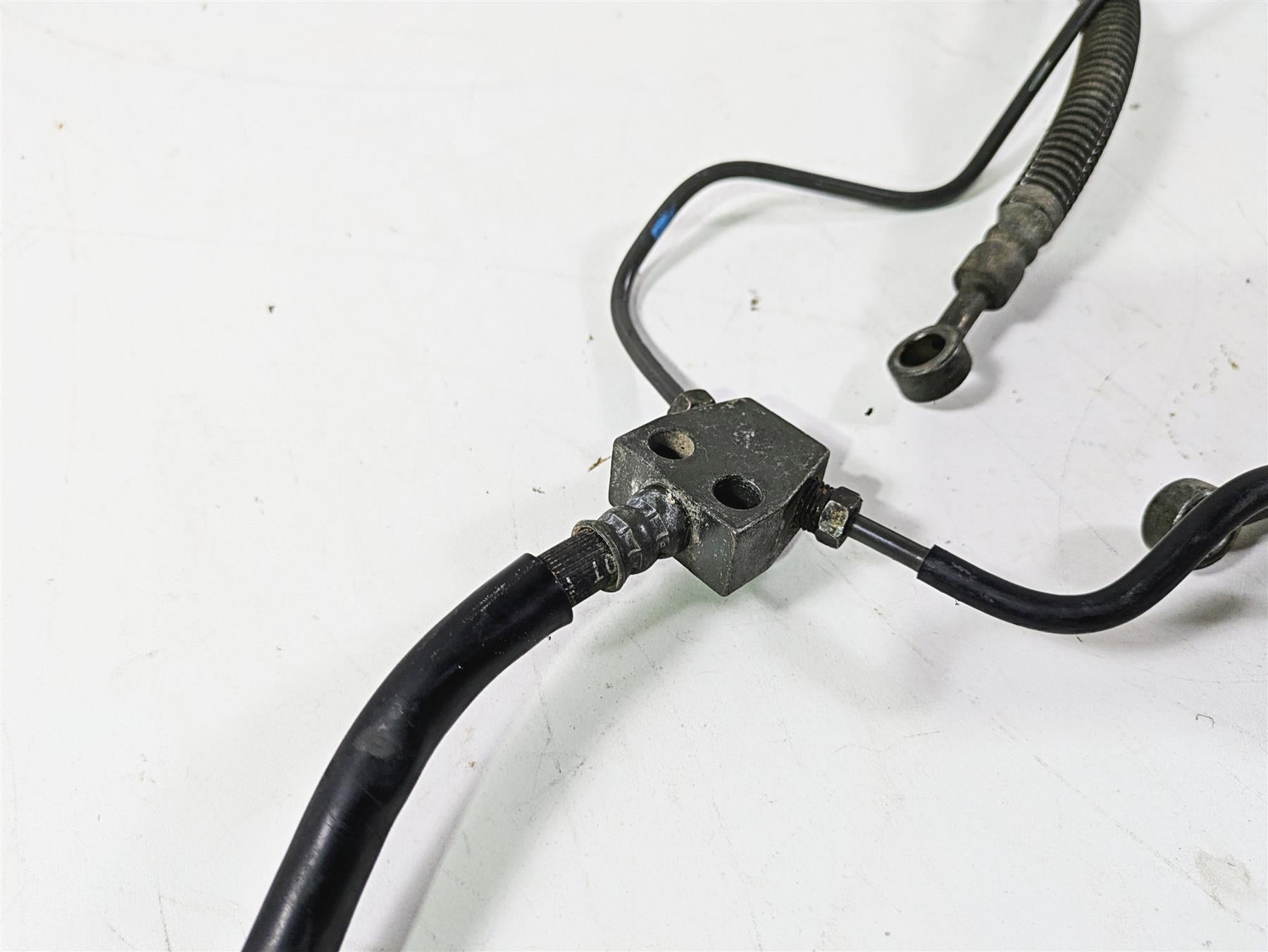 2001 Yamaha Banshee YFZ350 Front Brake Line Hose Set 3GG-25873-11-00 {{ shop.shopifyCountryName }} - Mototech271