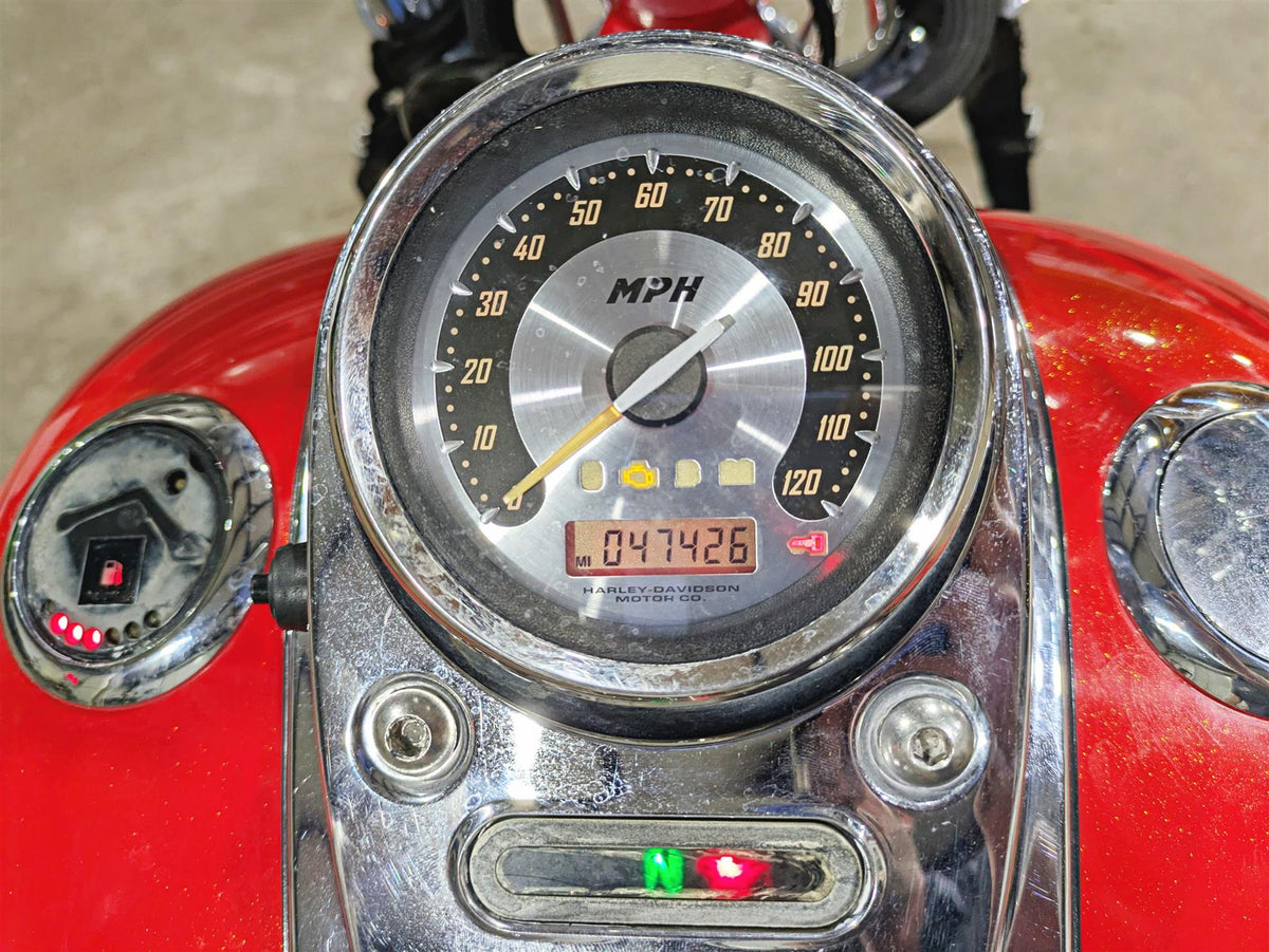 2008 Harley FXDSE CVO Dyna Speedometer Speedo Gauge 41K 67518-04D-Mototech271