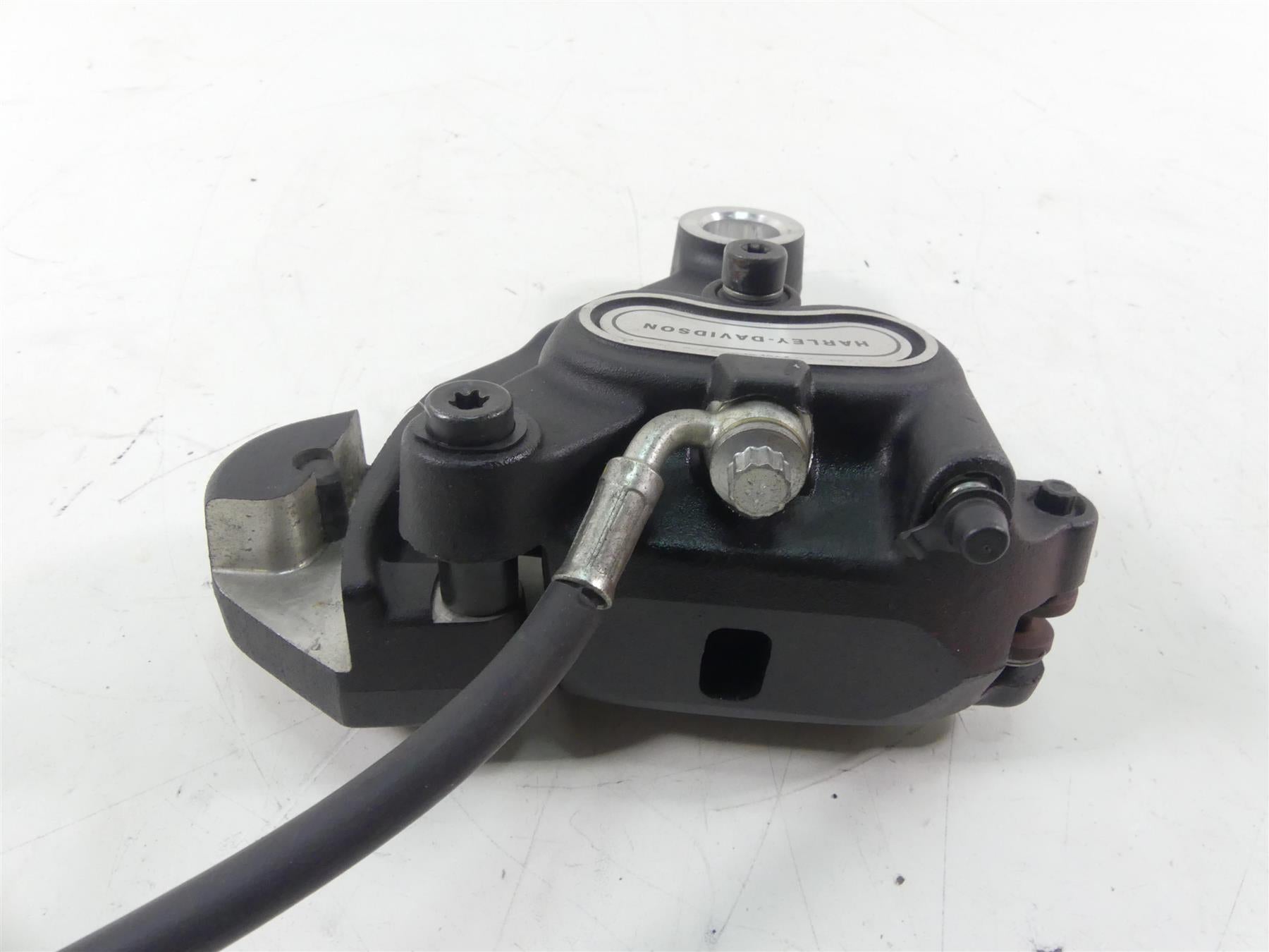 2016 Harley FLS Softail Slim Rear Brake Caliper + Line 41300097 {{ shop.shopifyCountryName }} - Mototech271