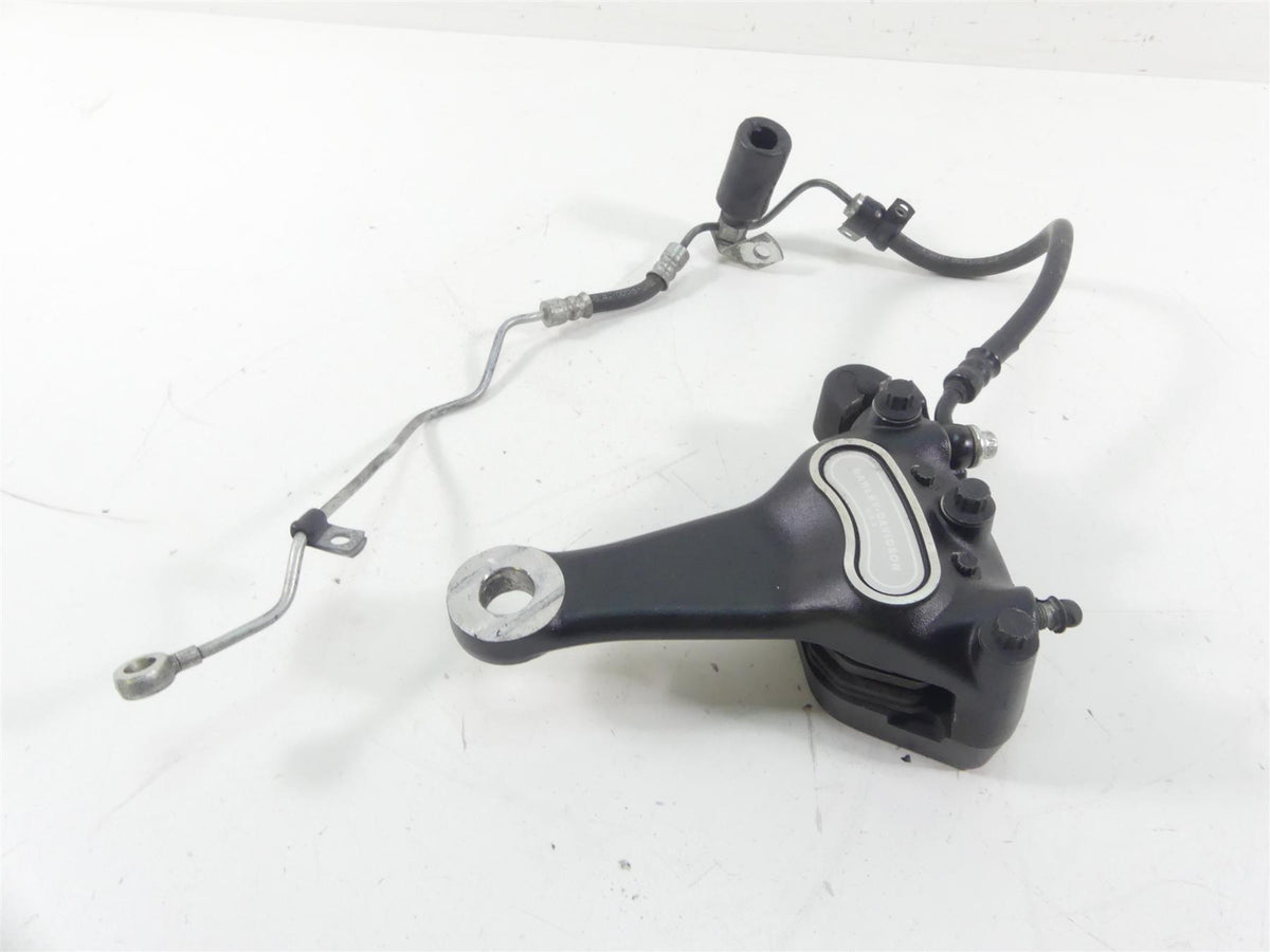 2001 Harley Davidson XL1200 Sportster Rear Brake Caliper + Line & Mount 40925-00 {{ shop.shopifyCountryName }} - Mototech271