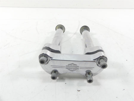 2008 Harley Softail FXSTB Night Train 6" Chrome Handlebar Riser Holder 56567-86B {{ shop.shopifyCountryName }} - Mototech271