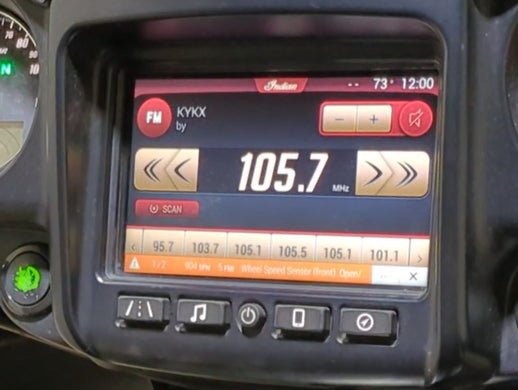 2018 Indian Chieftain Dark Horse Center Screen Dash Display 7" 3280725 3280839 {{ shop.shopifyCountryName }} - Mototech271
