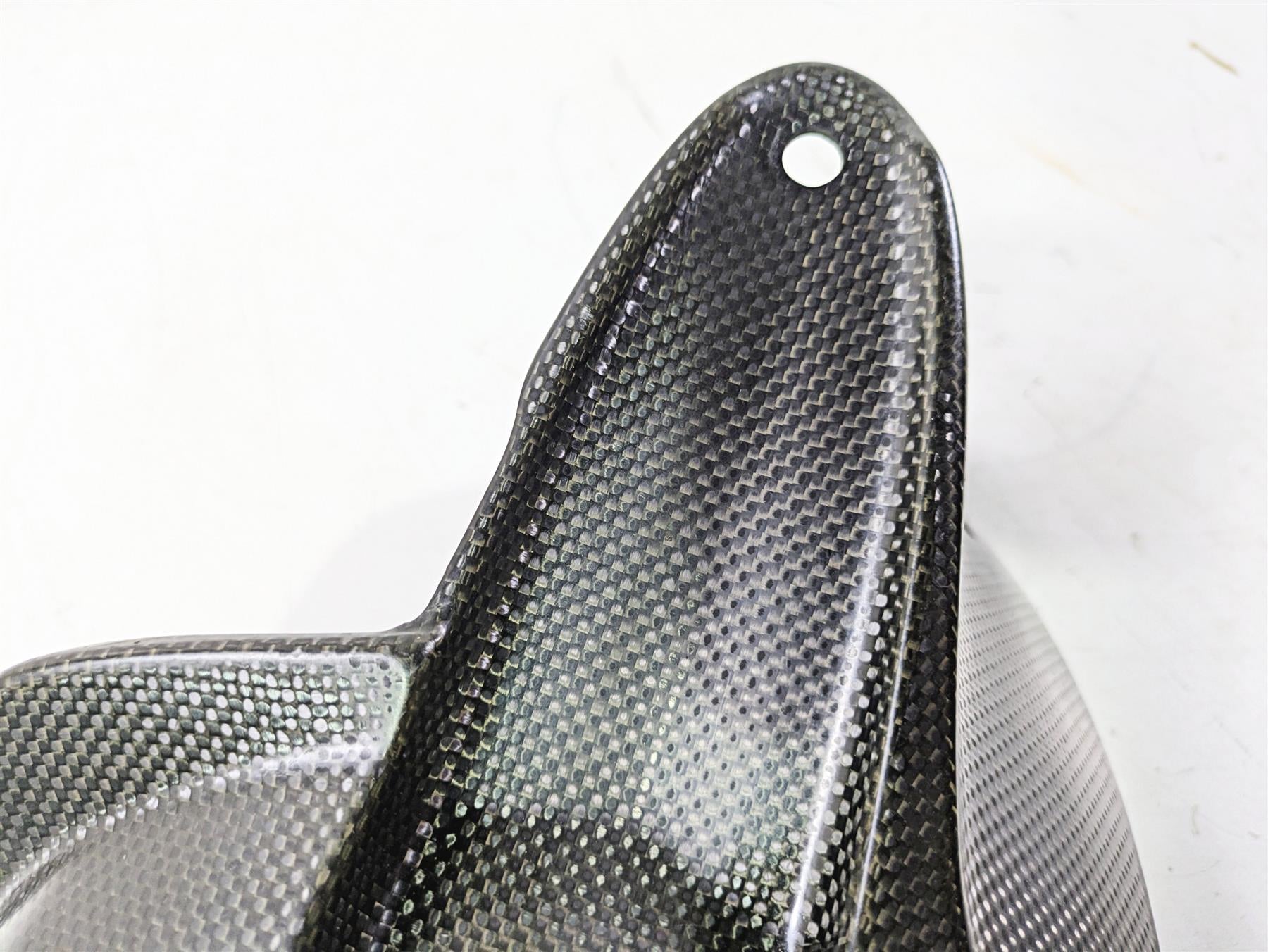 2009 Ducati Monster 1100 S Rear Carbon Fiber Fender Mud Flap 96995109B {{ shop.shopifyCountryName }} - Mototech271