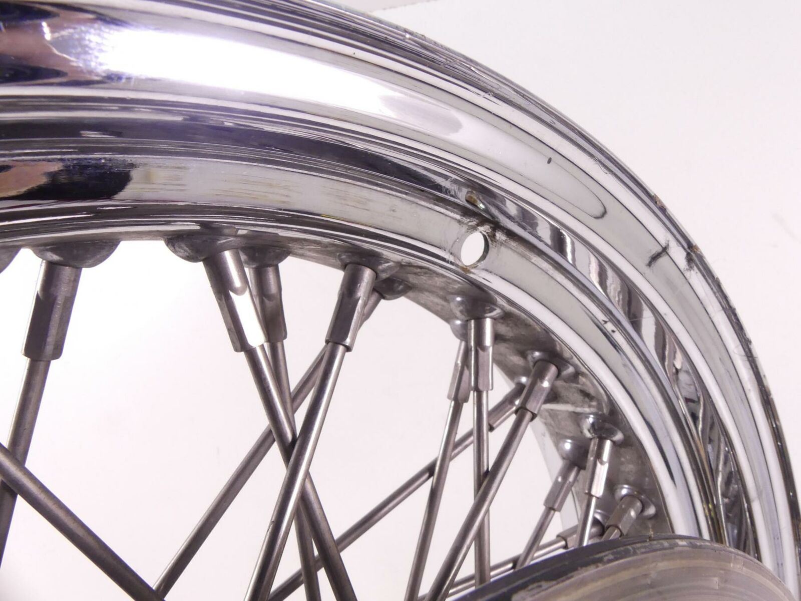 2003 Indian Spirit Springfield Rear Spoke Wheel Rim 16x3.5 & Brake Disc 21-970 {{ shop.shopifyCountryName }} - Mototech271