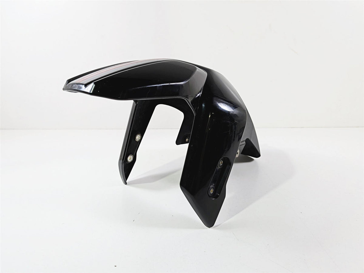 2012 Yamaha XT1200 Super Tenere Oem Gloss Black Front Fender 23P-21511-00 {{ shop.shopifyCountryName }} - Mototech271