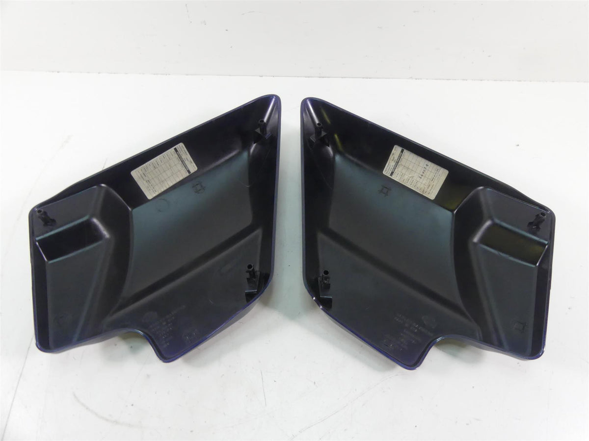 2014 Harley Touring FLHX Street Glide Side Cover Set Big Blue Pearl 66250-09 {{ shop.shopifyCountryName }} - Mototech271