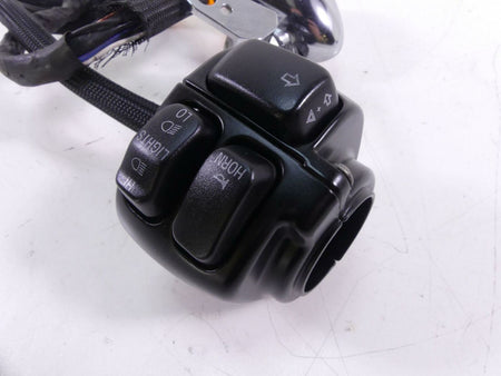 2009 Harley FXDF Dyna Fat Bob Left Control Switch & Blinker 71682-06A {{ shop.shopifyCountryName }} - Mototech271