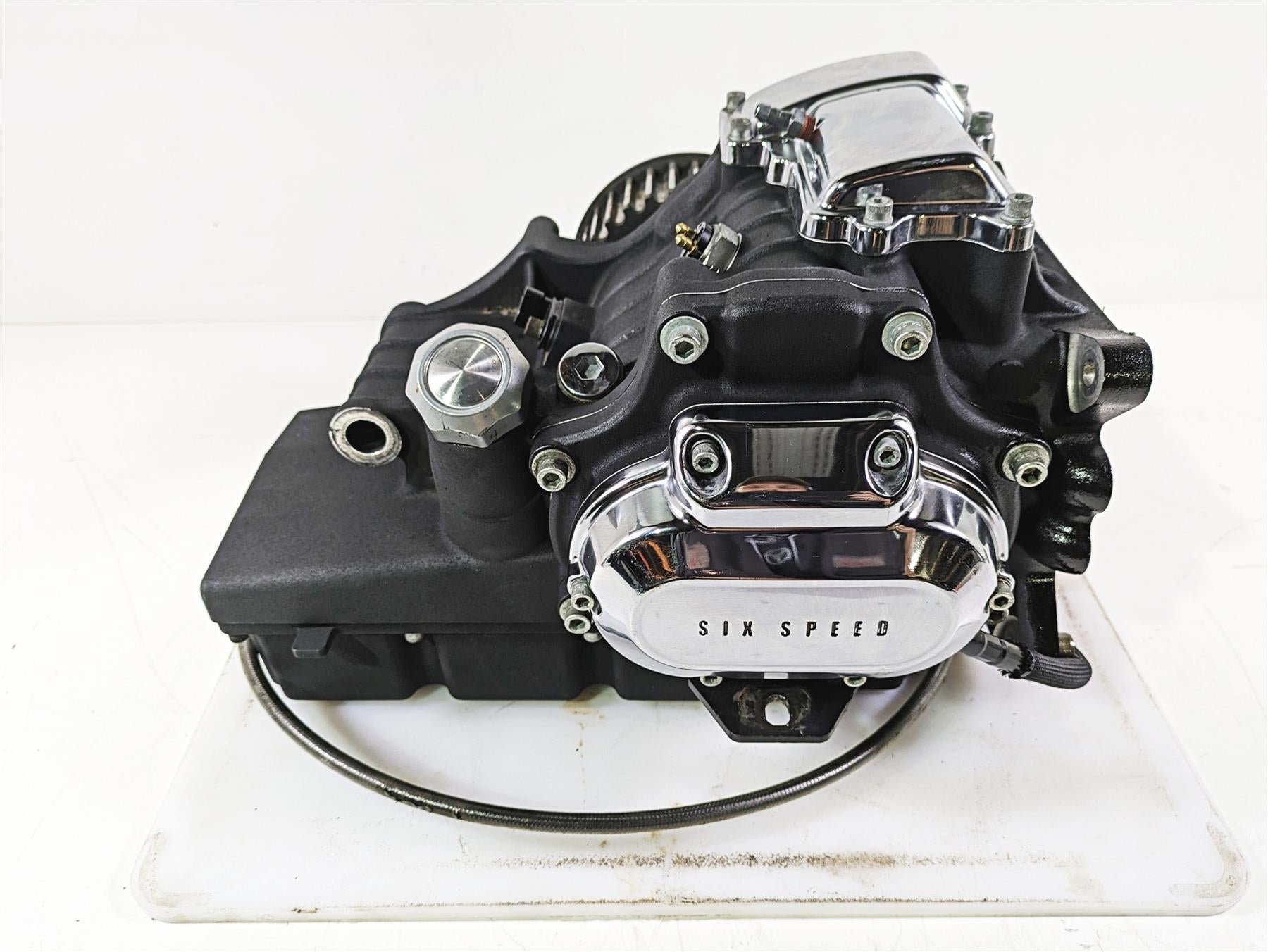 2008 Harley Touring FLHTCU E-Glide 105TH Transmission Gear Box 6 Speed 33162-07A {{ shop.shopifyCountryName }} - Mototech271