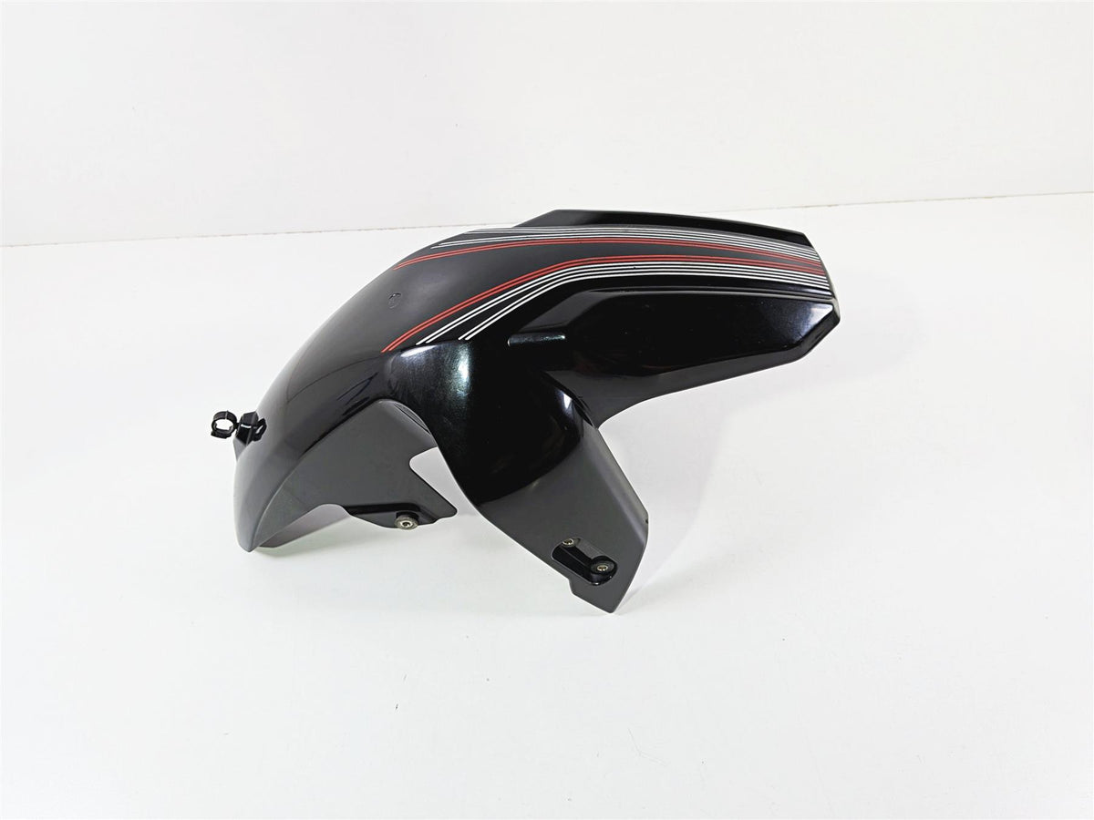 2012 Yamaha XT1200 Super Tenere Oem Gloss Black Front Fender 23P-21511-00 {{ shop.shopifyCountryName }} - Mototech271