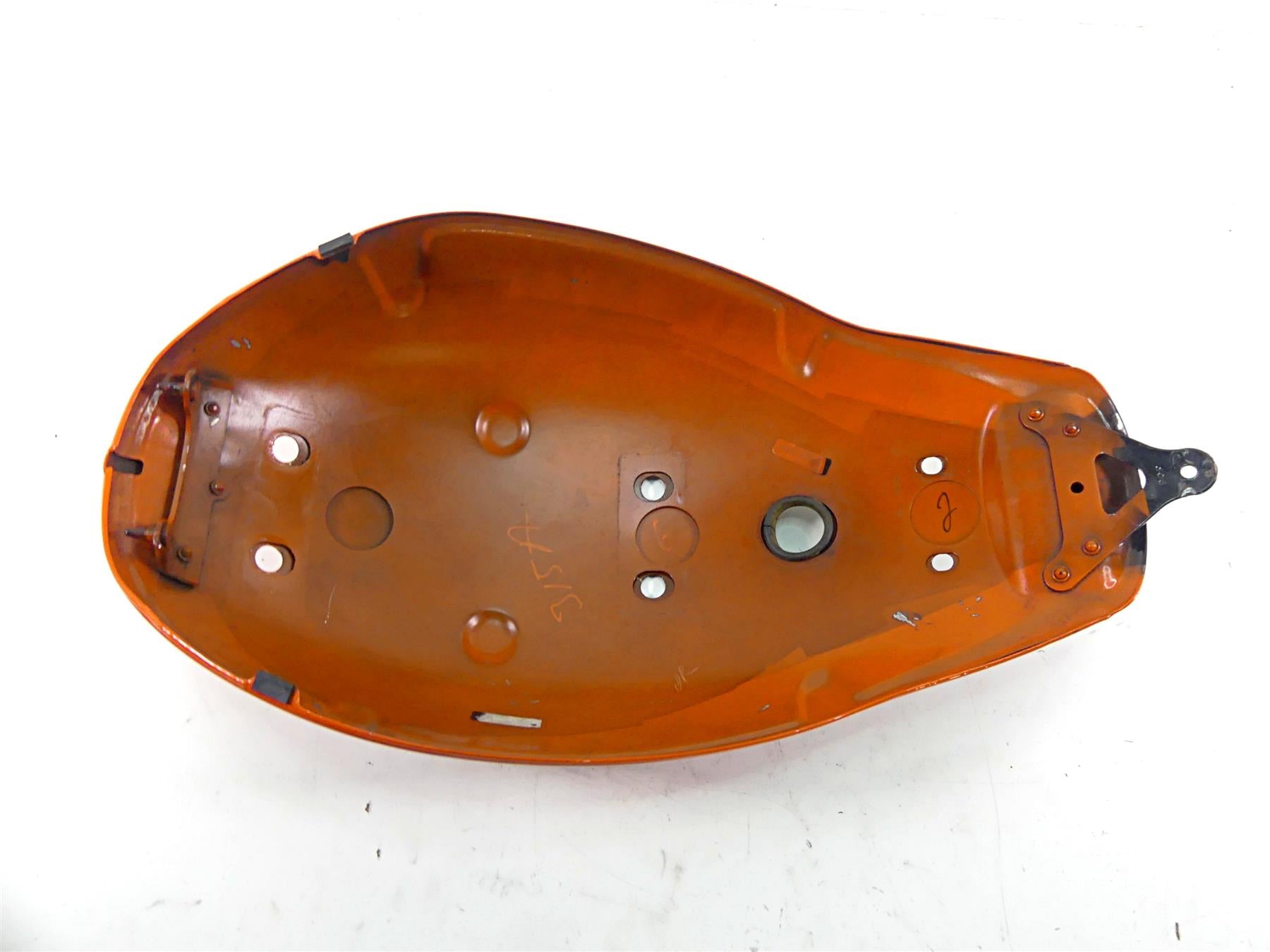2005 Harley VRSCSE CVO V-Rod Upper Tank Airbox Cover Fairing Orange 66097-05 {{ shop.shopifyCountryName }} - Mototech271