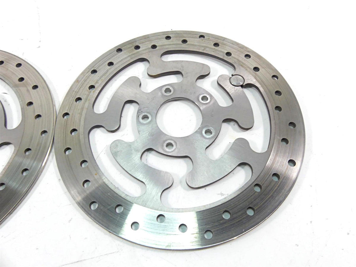 2008 Harley Touring FLHX Street Glide Front Brembo Brake Disc Rotor Set 41808-08 {{ shop.shopifyCountryName }} - Mototech271