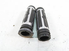 Load image into Gallery viewer, 2008 Harley FLHTCU Electra Glide Oem Chrome Rubber Hand Grip Set 56246-08
