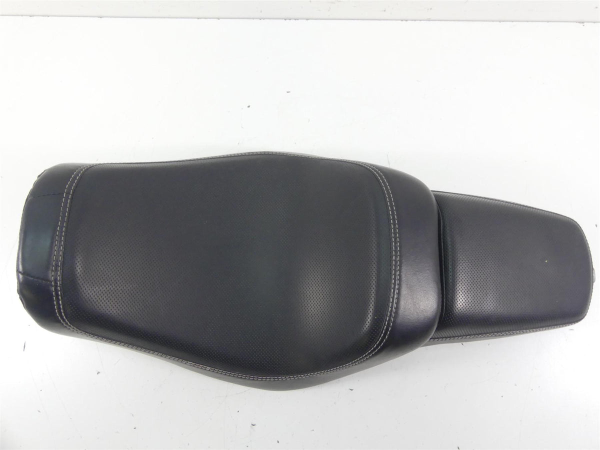 2015 Harley FXDF Dyna Fat Bob Rider Driver Passenger Dual Seat Saddle 52000117 {{ shop.shopifyCountryName }} - Mototech271