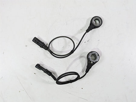 2011 Harley Touring FLHTCUSE CVO E-Glide Abs Brake Wheel Speed Sensors 40614-08 {{ shop.shopifyCountryName }} - Mototech271