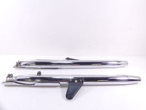 2013 Triumph America EFI OEM Exhaust Muffler Silencer Damper Set - Read T2206424 | Mototech271