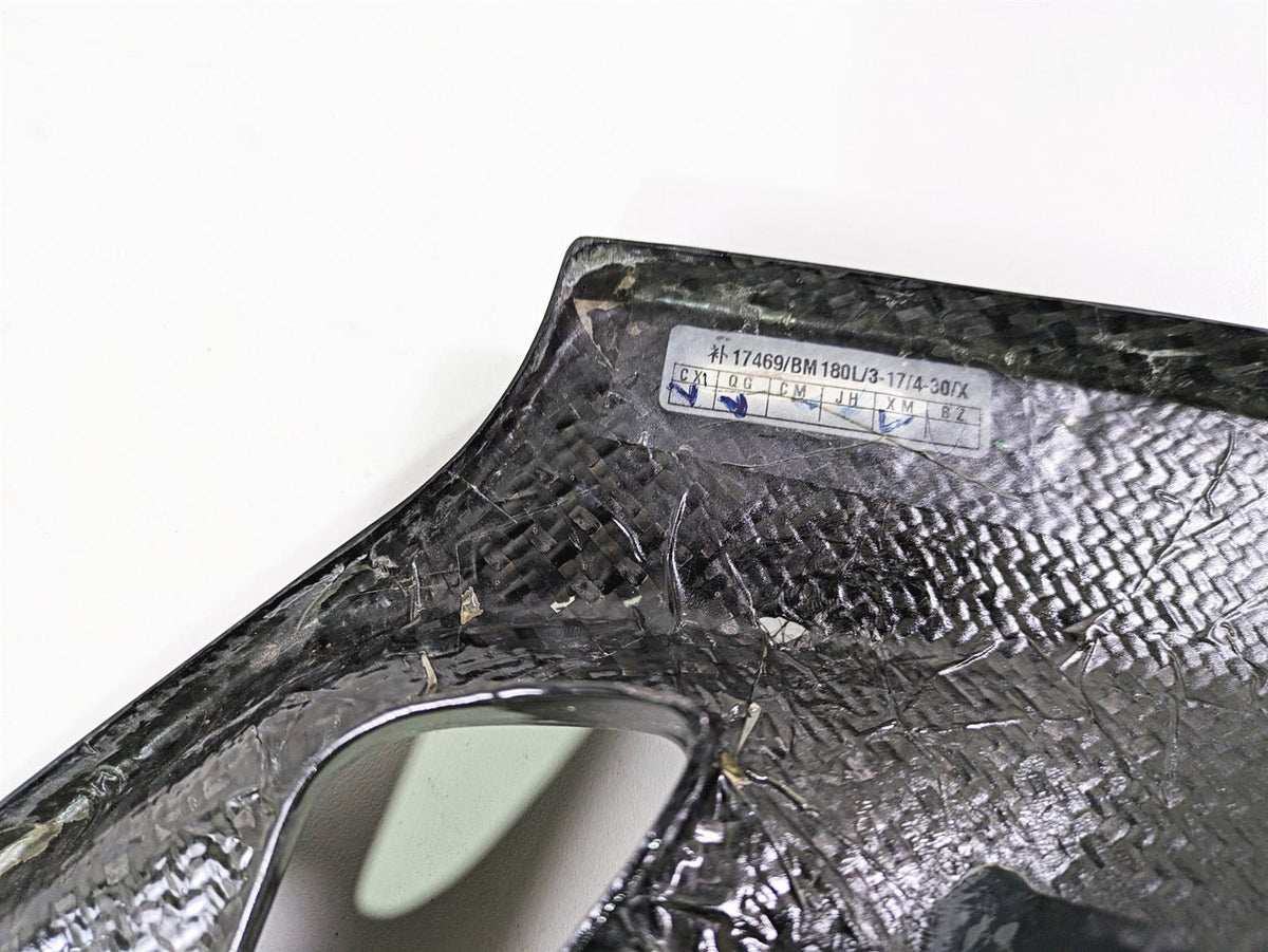 2017 BMW S1000R K47 Left Racecon Under Tank Carbon Fiber Panel Cover BM180 {{ shop.shopifyCountryName }} - Mototech271