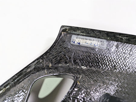 2017 BMW S1000R K47 Left Racecon Under Tank Carbon Fiber Panel Cover BM180 {{ shop.shopifyCountryName }} - Mototech271