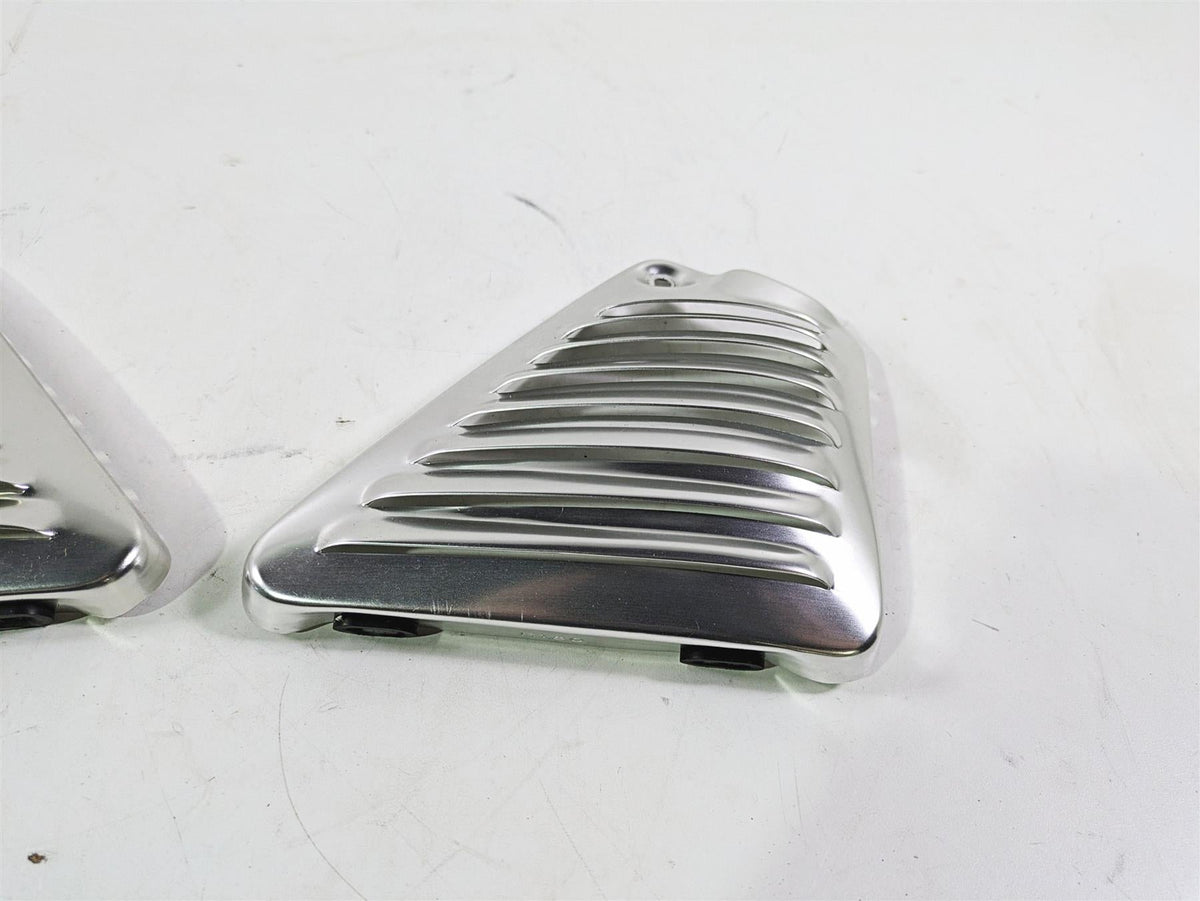 2006 Harley VRSCR Street V-Rod Silver Neck Cover fairing Set 66155-03 66156-03 {{ shop.shopifyCountryName }} - Mototech271