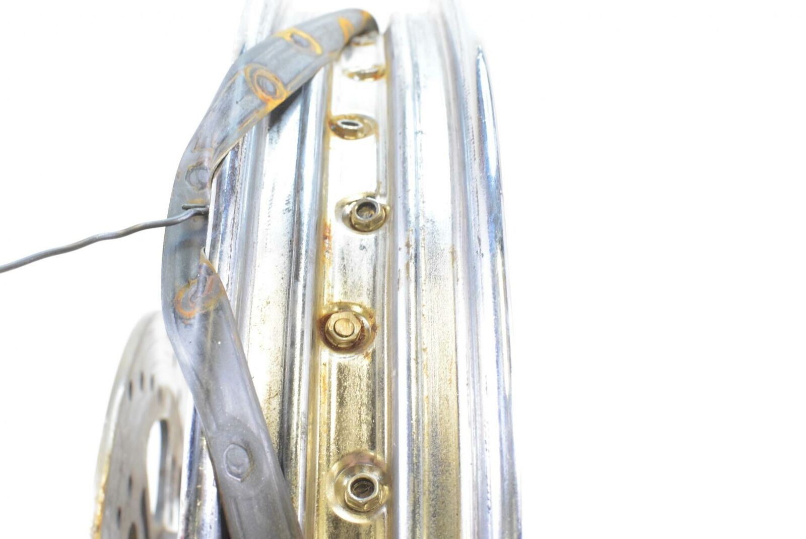 Harley Davidson Dyna Front 21" Spoke Wheel Rim Straight 3/4" Bearings {{ shop.shopifyCountryName }} - Mototech271