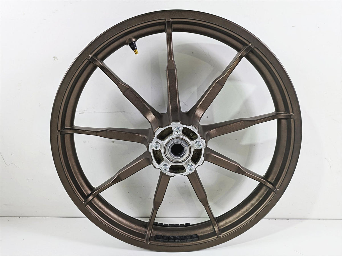 2022 Harley FXLRS Softail Low Rider Front Rim Wheel 9 Spoke 19x2.5 Bronze 43300740 {{ shop.shopifyCountryName }} - Mototech271