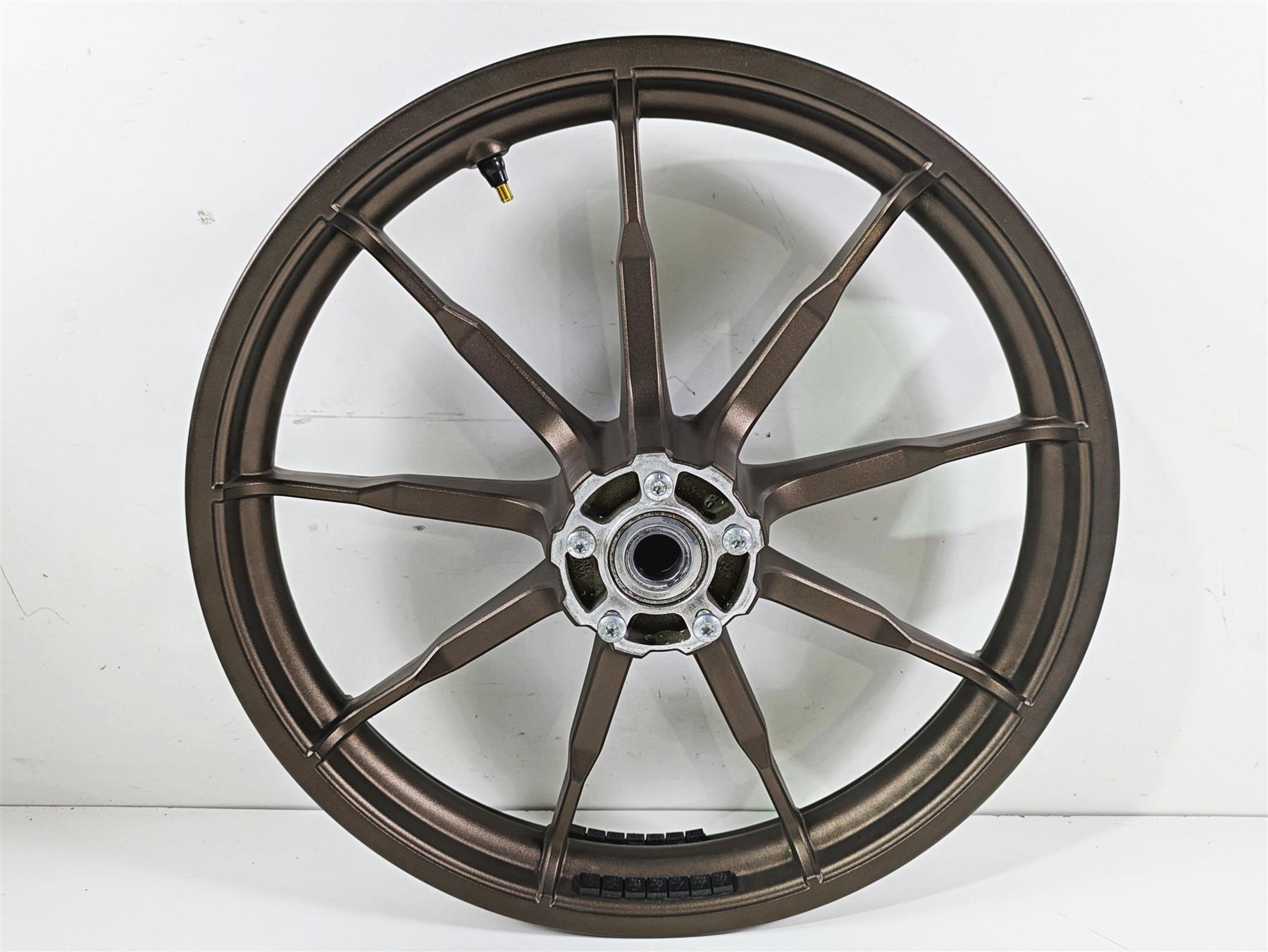 2022 Harley FXLRS Softail Low Rider Front Rim Wheel 9 Spoke 19x2.5 Bronze 43300740 {{ shop.shopifyCountryName }} - Mototech271