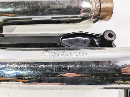 2012 Harley Softail FLSTF Fat Boy Python Slash Cut Slip On Muffler {{ shop.shopifyCountryName }} - Mototech271