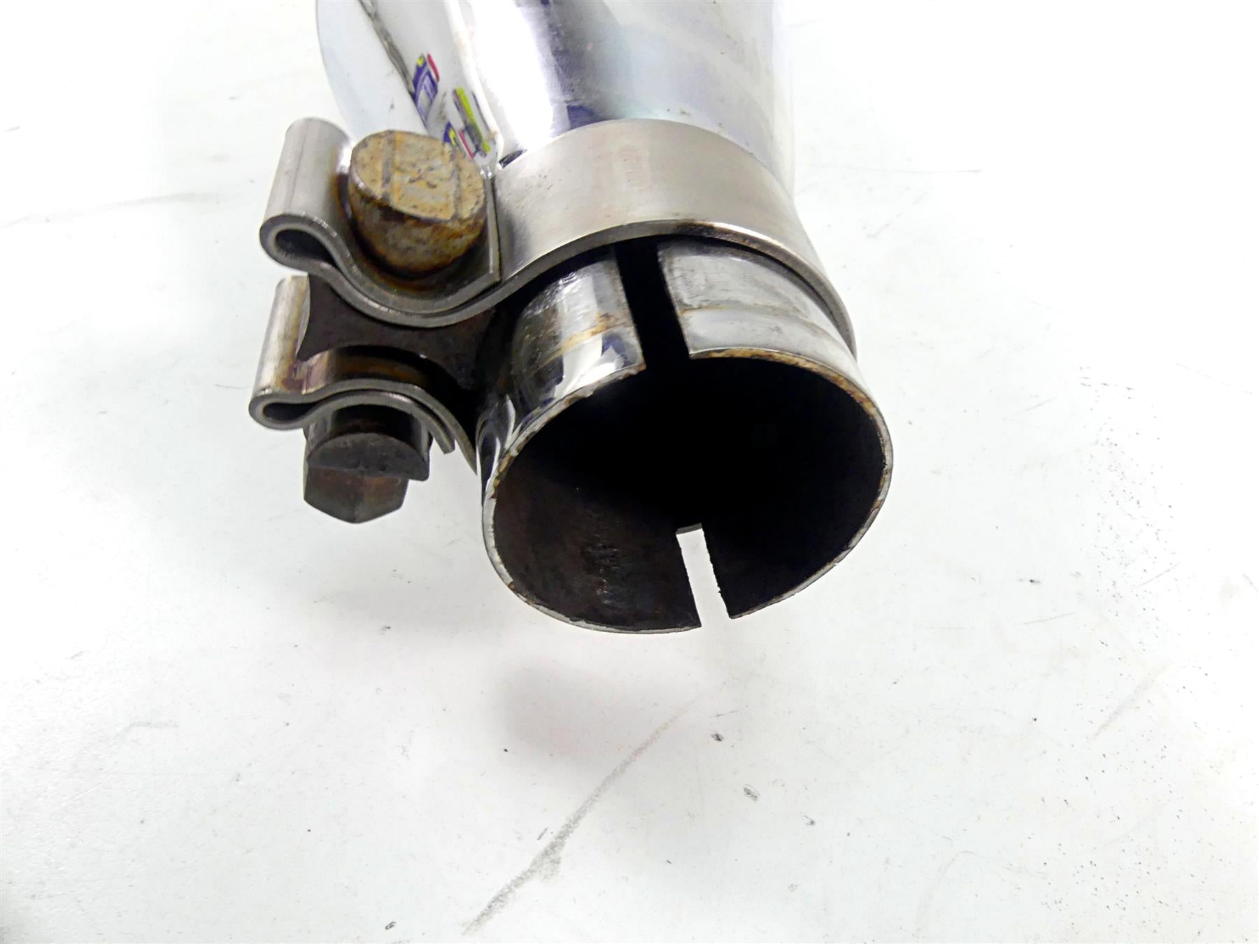 2015 Harley VRSCF Muscle V-Rod Left Exhaust Slip On Muffler + Mount 65616-09 {{ shop.shopifyCountryName }} - Mototech271