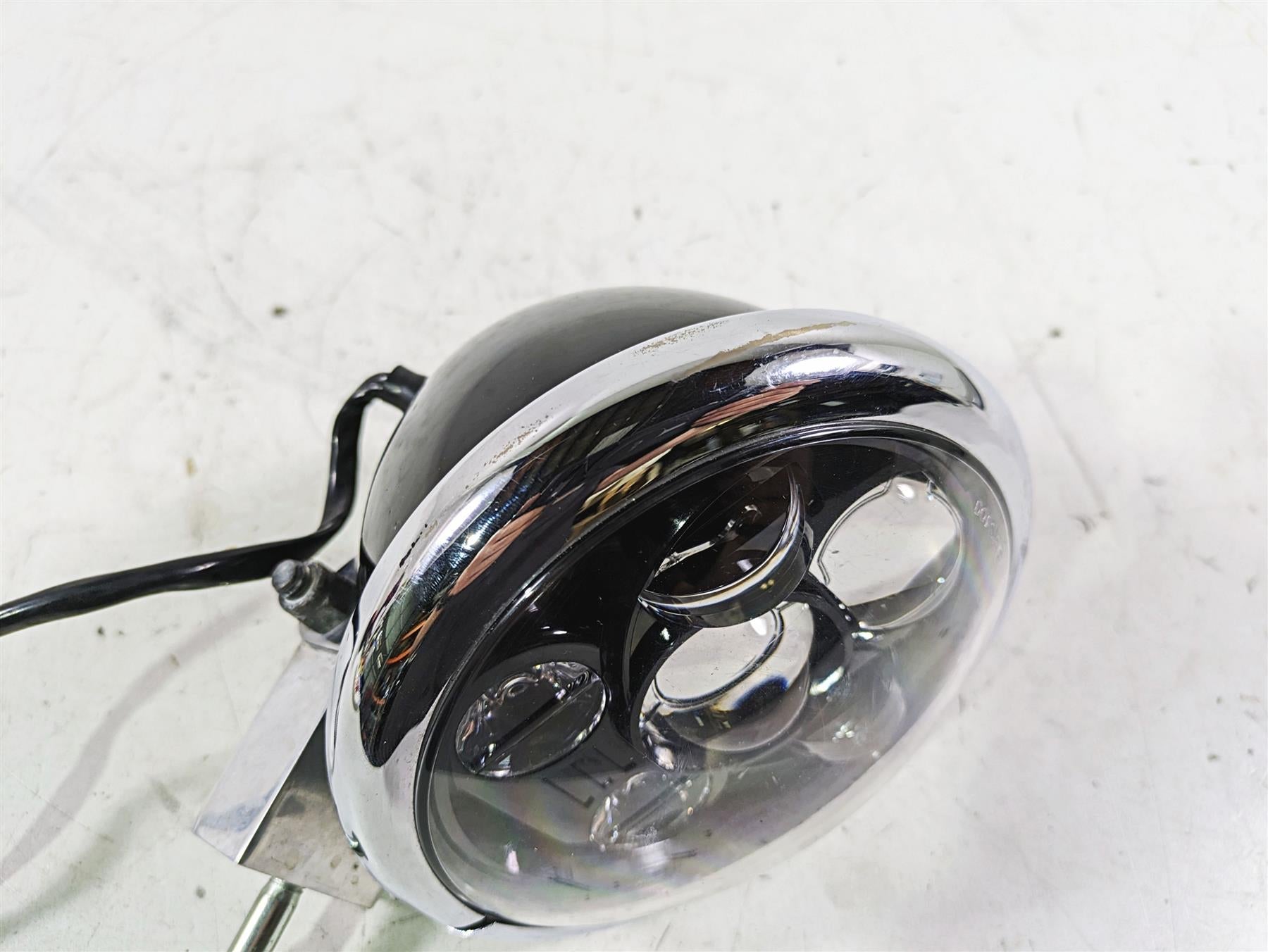 2013 Harley FXDWG Dyna Wide Glide Headlight Led Head Light & Mount 68787-10 {{ shop.shopifyCountryName }} - Mototech271