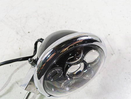 2013 Harley FXDWG Dyna Wide Glide Headlight Led Head Light & Mount 68787-10 {{ shop.shopifyCountryName }} - Mototech271