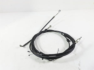 2017 Harley Dyna FXDB Street Bob Brake Clutch Throttle Cable Set 14" Ape Hanger | Mototech271